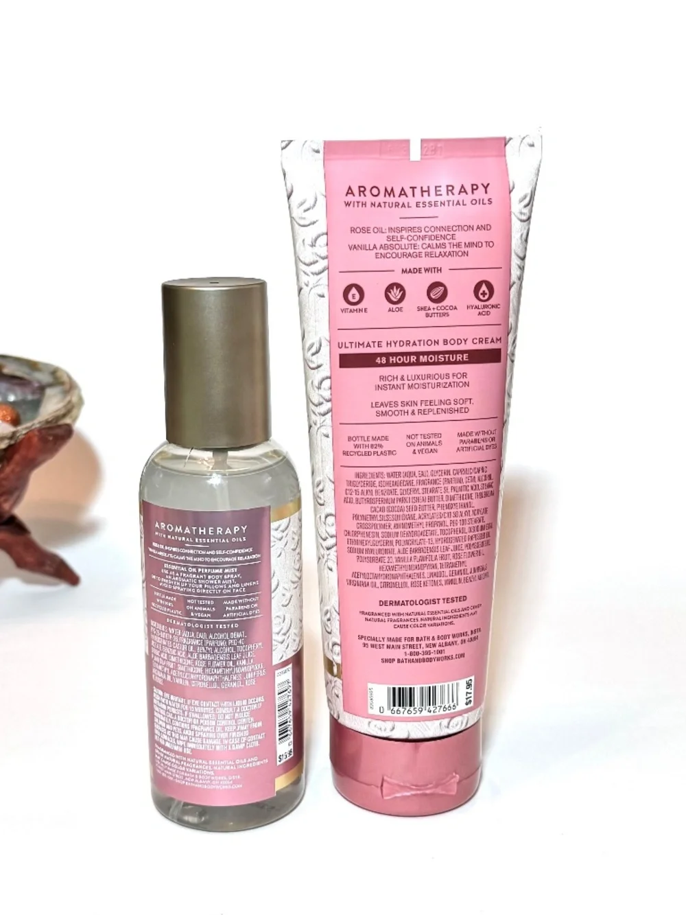 ROSE VANILLA Body Care Bundle